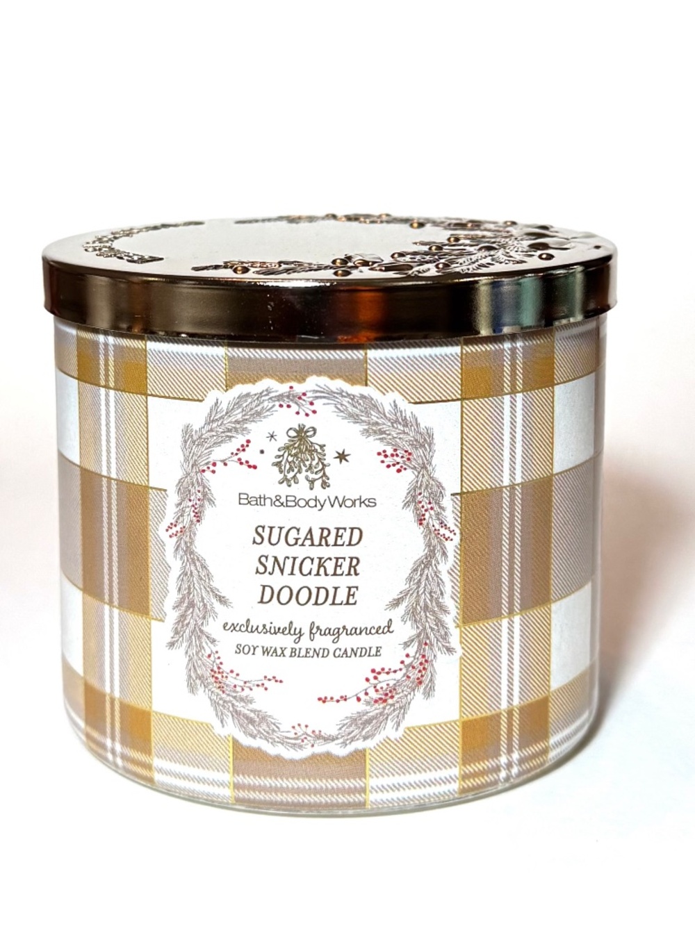 SUGARED SNICKERDOODLE 3 Wick Candle